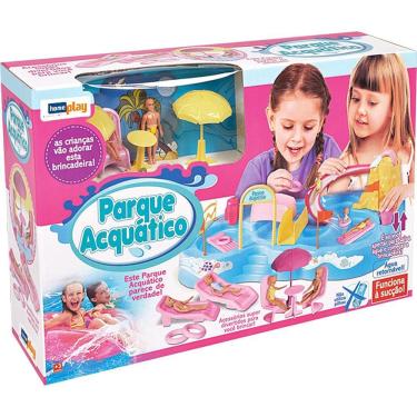 Imagem de Parque Aquático Brinquedo para Boneca Estilo Polly - Homeplay