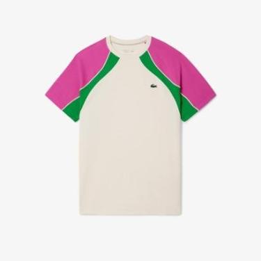Imagem de Camiseta Lacoste De Tênis Lacoste De Blocos Coloridos Ultra Dry-Masculino