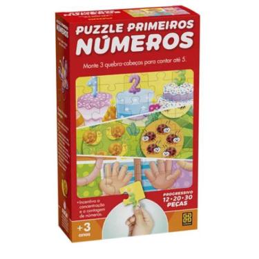 Imagem de Jogo Puzzle Primeiros Números - Grow