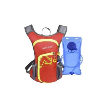 Imagem de Mochila de Trekking Camelbak com Bolsa de Hidratação 2L - Vermelha