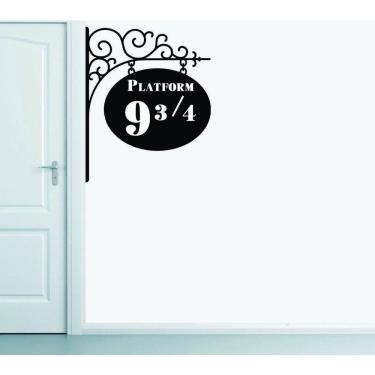 Imagem de Adesivo De Parede Harry Potter Plataforma 934 Ra Personalize