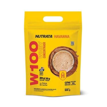 Imagem de Whey Concentrado W100 (REFIL) - Sabor Doce de Leite Havanna 900g - Nut