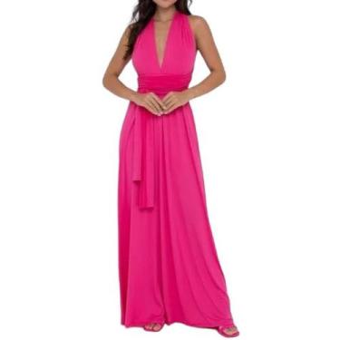 Imagem de Vestido Festa Madrinha Longo Varias Formas De Uso Multiforma. Tamanho 