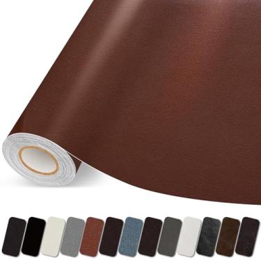 Imagem de Lifenion Patch de reparação de couro, fita autoadesiva de reparação de couro, grande kit de patch de vinil para sofás, sofá, móveis, assentos de carro, cadeiras de escritório, armários, bolsas