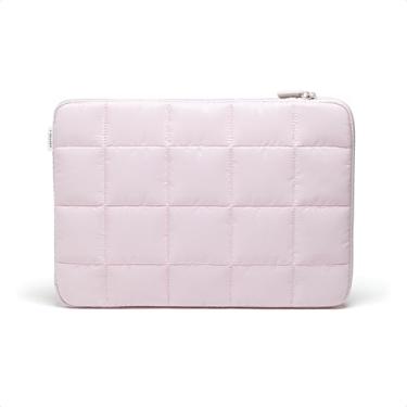 Imagem de U Brands Capa de nylon com zíper para laptop, 24,8 cm x 33 cm, acessórios de computador, bolsa para laptop para MacBook Pro, MacBook Air, Chromebook, computador HP, rosa pétala