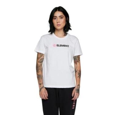 Imagem de Camiseta Element M/C Mini Blazin Branco P-Feminino