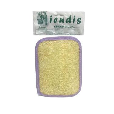 Imagem de Esponja Vegetal Iendis Unidade Sustentável Natural Suave Para Pele