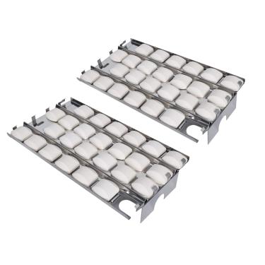 Imagem de Placa de aquecimento GasSaf e 50 unidades de briquetes de cerâmica