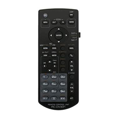 Imagem de Controle remoto de substituição para Kenwood KVT-839 KVT-839DVD RC-DV331 KNA-RCDV331 DDX318 DDX370 DDX276BT DNX6460BT DNX6020EX Sistema receptor de vídeo e DVD para carro