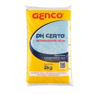 Imagem de Estabilizador de PH de água de piscina: Ph Certo Alcalinizante Genco 2