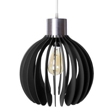 Imagem de Luminária Teto Lustre Pendente Balcão Cozinha Sala Paquistão Cor:preto