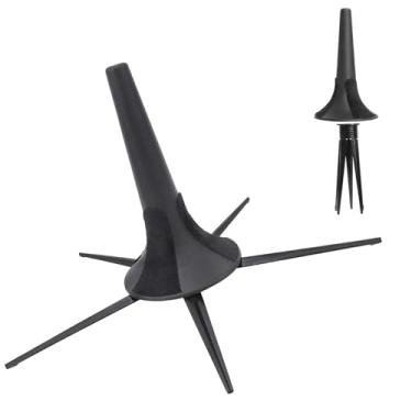 Imagem de TUOREN Suporte De Trompete Portátil Metal Com 5 Pernas, Acessórios Dobráveis Para Corneta, Instrumento Sopro, 1 Peça