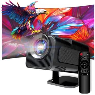 Imagem de Projetor HY320 4K Pro, Projetor Portátil com Controle Remoto, Preto