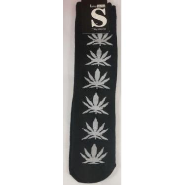 Imagem de Meia Cano Alto com Estampada colorido Divertida masculina - sem, Model