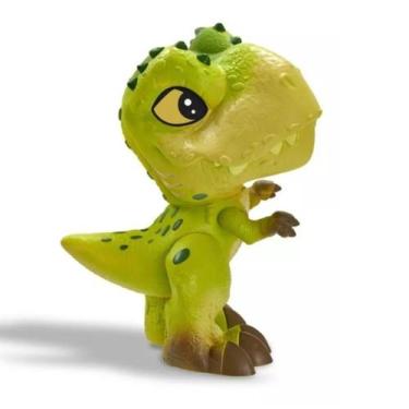 Imagem de Boneco Dinossauro Jurassic World TRex Verde Dinos Baby Pupee, Verde