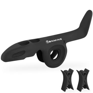 Imagem de ROWELL Suporte de arco de violino para prática – corretor de posição de mão de silicone antiderrapante ferramenta de ensino para iniciantes estudantes melhoram a aderência e postura do arco auxílio de