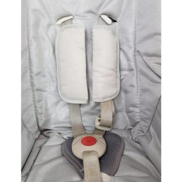Imagem de Protetor de Cinto para Carrinho e Bebê Conforto - Vista Baby, Cinza