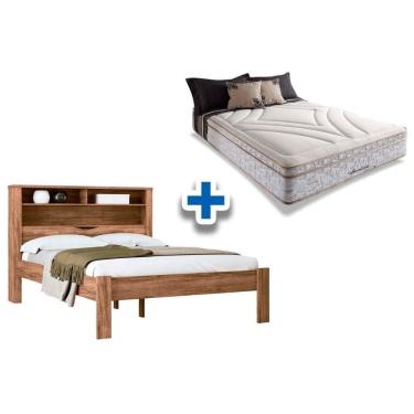 Imagem de Colchão Casal American Herval + Cama Invicta Atacama