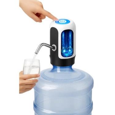 Imagem de Dispenser Bomba Elétrica De Galão Universal Com Carregamento USB Para Garrafão De Água Recarregável