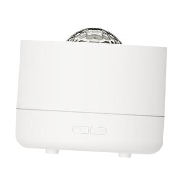Imagem de Bothyi Umidificador de ar com projetor de, difusor de óleos essenciais, umidificador de névoa, lâmpada noturna portátil silenciosa, difusor de, Branco