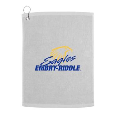 Imagem de Sport Your Gear Bolsa de golfe oficialmente licenciada Embry-Riddle Aeronautical Eagles Prime com ilhós branco