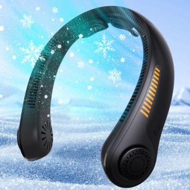 Imagem de Ventilador de pescoço EYERZ DS06 recarregável de 5 velocidades 5000mAh