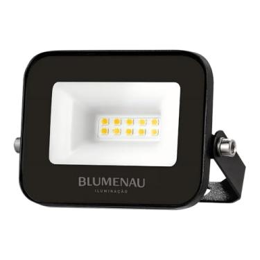 Imagem de Refletor Blumenau Led Tech Pro 10W Preto Bivolt 3000K