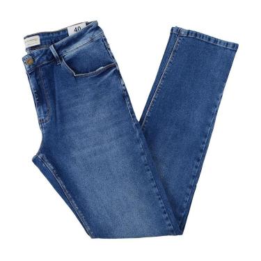 Imagem de Calça Masculina Lado Avesso Jeans Reta - LH1330-Masculino