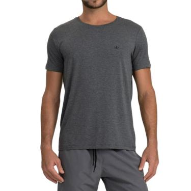 Imagem de Camiseta Masculina Docthos MC Slim Cinza - 87650-Masculino