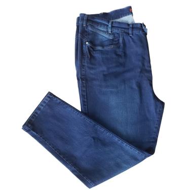 Imagem de Calça Jeans Feminina Cigarrete Oversized Plus Size Hiper Destroyed Shyros-Feminino
