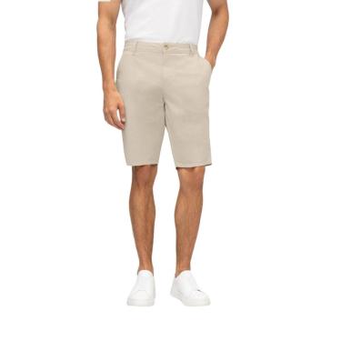 Imagem de Bermuda Sarja Hangar 33 Reta Chino Bege Tam. 50-Masculino