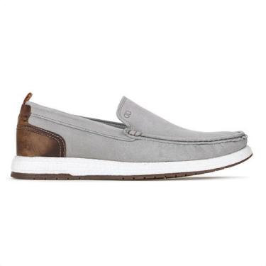 Imagem de Mocassim Democrata Easy Flop Pulse Cinza - Masculino, 41, Cinza
