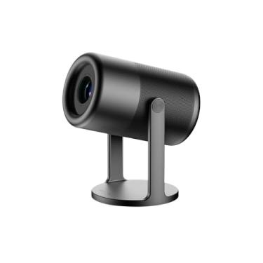 Imagem de Mini Projetor para Telefone 4K Ultra HD 1080P Tela de Laptop Android ios Bluetooth Netflix WiFi(Black-EU-120V/220V)