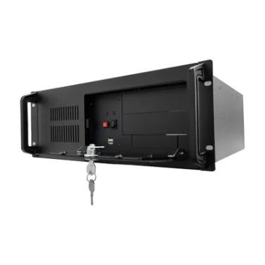 Imagem de Gabinete Rack Concórdia S L-450 A, para Rack 19 com 8 baias para HDs e suporte para ATX, Micro ATX e ITX