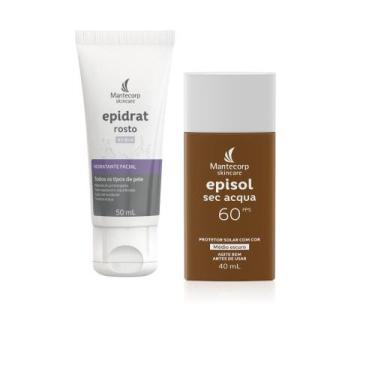 Imagem de Kit Epidrat Rosto Acqua + Episol Sec Acqua tom médio escuro FPS60