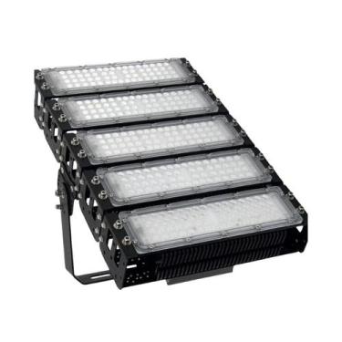 Imagem de Projetor Refletor Modular Led Linear Ferro Torre 250w Ip67 linha indus