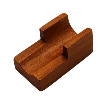 Imagem de MotiveTech Suporte de Madeira para Sushi E Tacos Suporte para Temaki Prato Barco Suporte Decorativo para Tacos Suporte para Enrolar Sushi à Mão para Apresentação, 5cm x 9cm x 4cm