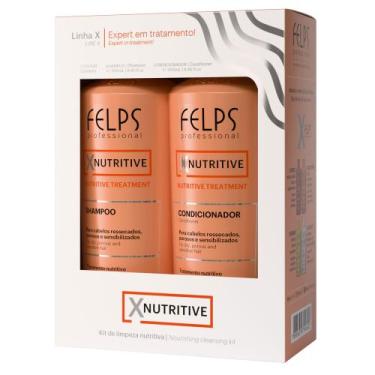 Imagem de Kit XNutritive Home Care Duo Felps Professional - 2x250mL