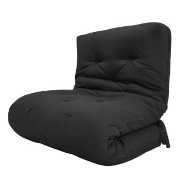 Imagem de Futon Solteiro Oriental D28 Dobrável Acquablock Preto