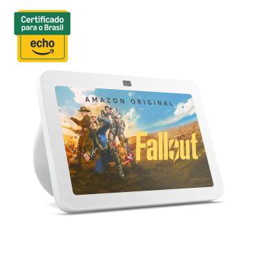 Imagem de Echo Show 8 Amazon Smart Display com Alexa, Áudio Espacial e Hub de Casa Inteligente - Branco