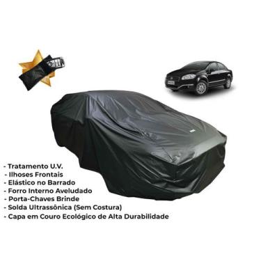 Imagem de Capa Cobrir Carro Fiat Linea Impermeável Forrada - Kahawai Capas Imper