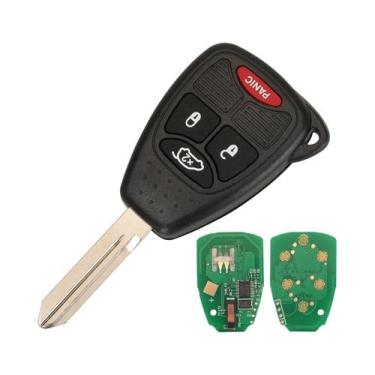 Imagem de Controle Remoto Para Carro Chrysler Dodge Jeep Com Chip PCF7941 ID46 P