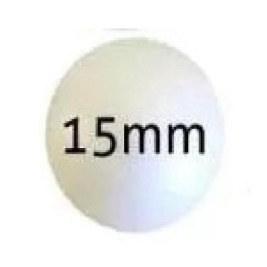 Imagem de Bola De Isopor Maciça Pacote Fechado de 08mm a 40mm Vários Tamanhos a 