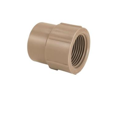 Imagem de Kit 8 Luva Lr Para Água Marrom 25mmx3/4'' - Krona