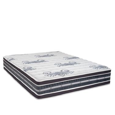 Imagem de Colchão Castor Silver Star Híbrido Air Pkt Double Face King Size 193x203x34cm