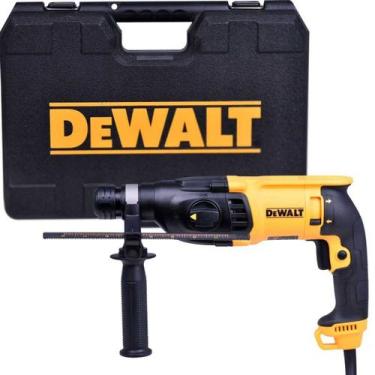 Imagem de Martelete Perfurador Rompedor 800W Dewalt D25133K 220V, Preto e Amarel