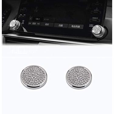 Imagem de GeeGee 4 peças de acessórios de cristal cintilante, strass, peças, acabamento de volante, emblema, decalque, decorações de viseiras interiores para Honda Civic Accord CRV Odyssey City Fit SedanGeeGee For Honda Accord 10th Gen