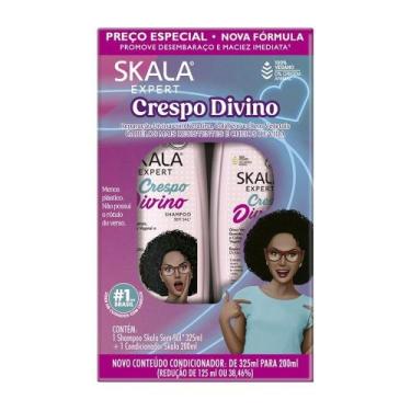 Imagem de Kit Shampoo 325ml + Condicionador Skala Crespo Divino 200ml