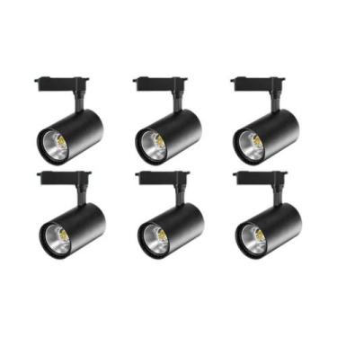 Imagem de Conjunto Completo De Luzes De Trilho LED COB De 50W 220V, Holofote De 