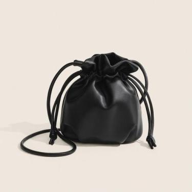 Imagem de Bolsa Feminina Tiracolo Em Couro Pu Passeio Moda Blogueira - Alwy